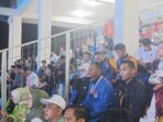 Bupati Bolaang Mongondow Timur, Oskar Manoppo, bersama jajaran Forkopimda dan tamu undangan menghadiri pembukaan Pekan Olahraga Provinsi (Porprov) XII Sulawesi Utara di Stadion Klabat Manado, Rabu (19/11/2025). Kehadirannya menjadi bentuk dukungan penuh bagi kontingen Boltim yang berlaga di ajang olahraga terbesar se-Sulawesi Utara. (Foto: Klas/ikn)